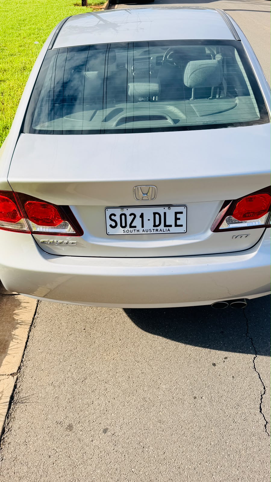 2009 Honda Civic VTi — rear