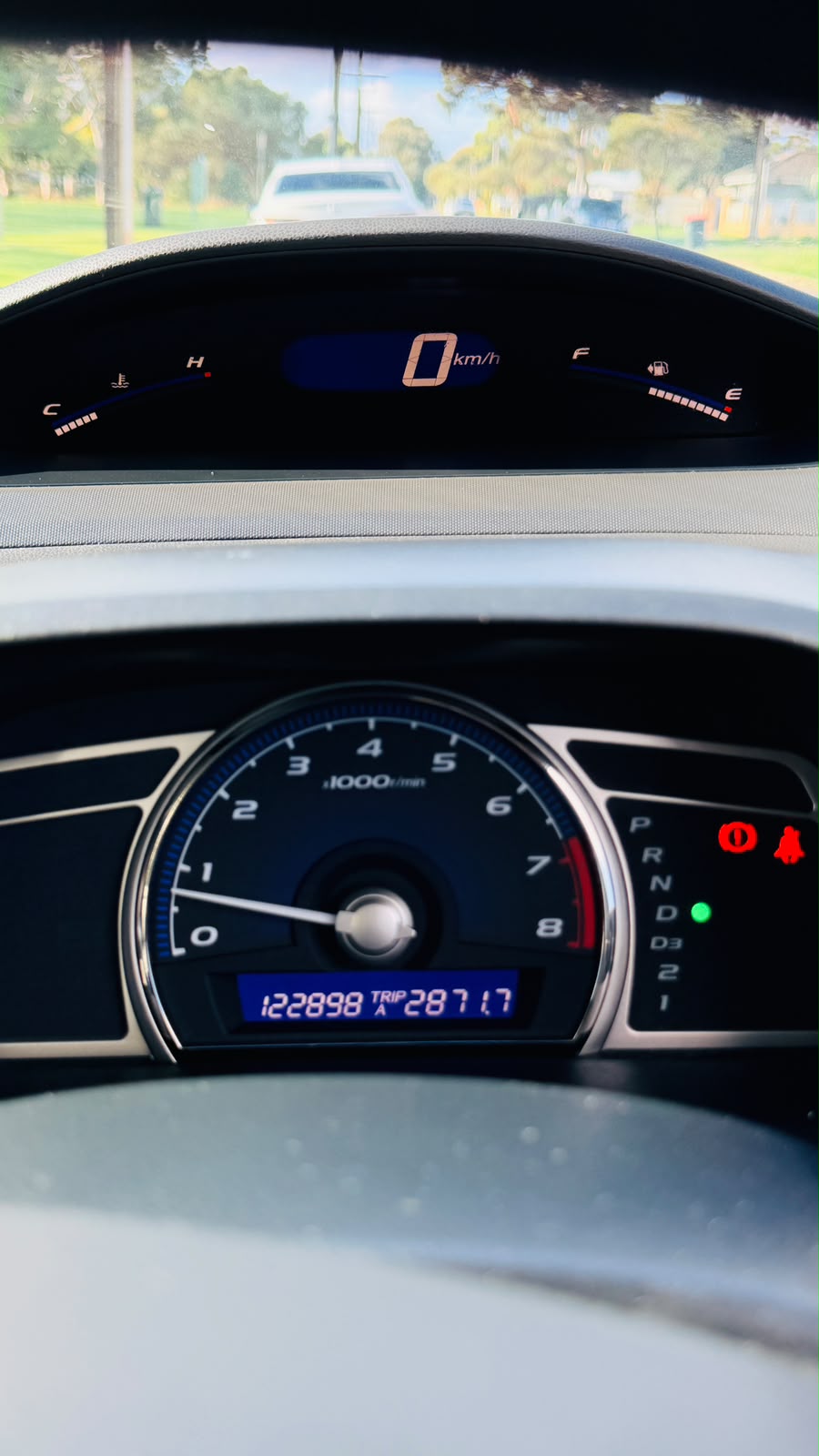 2009 Honda Civic VTi — instrument cluster
