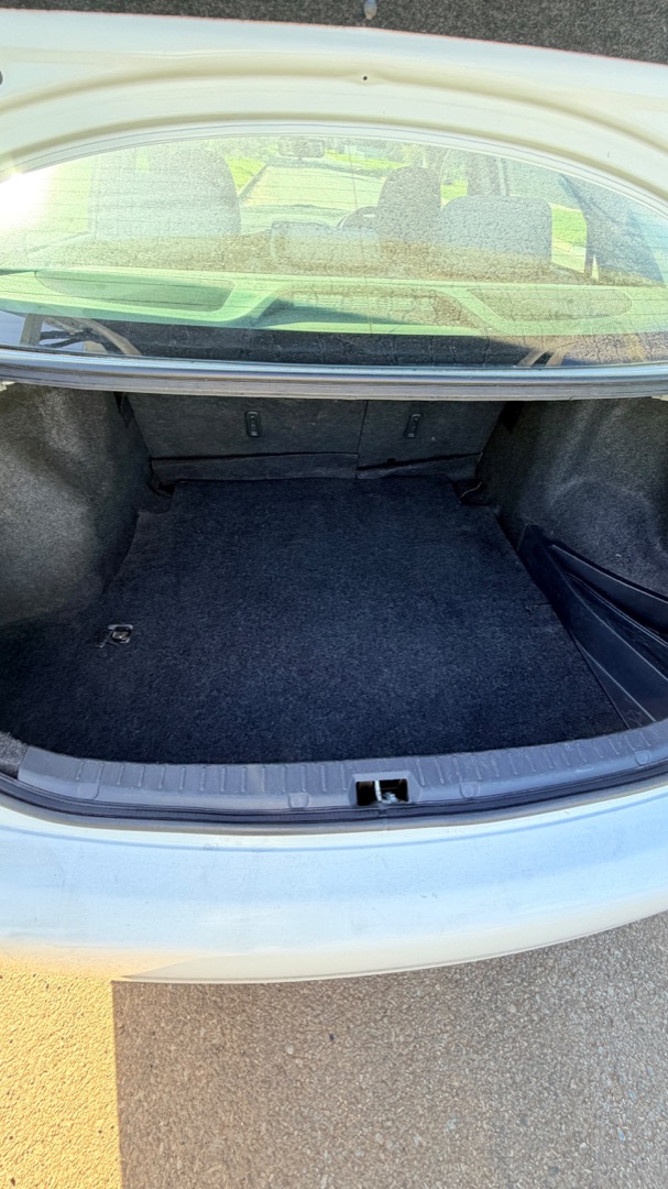2008 Toyota Corolla Ascent — boot space