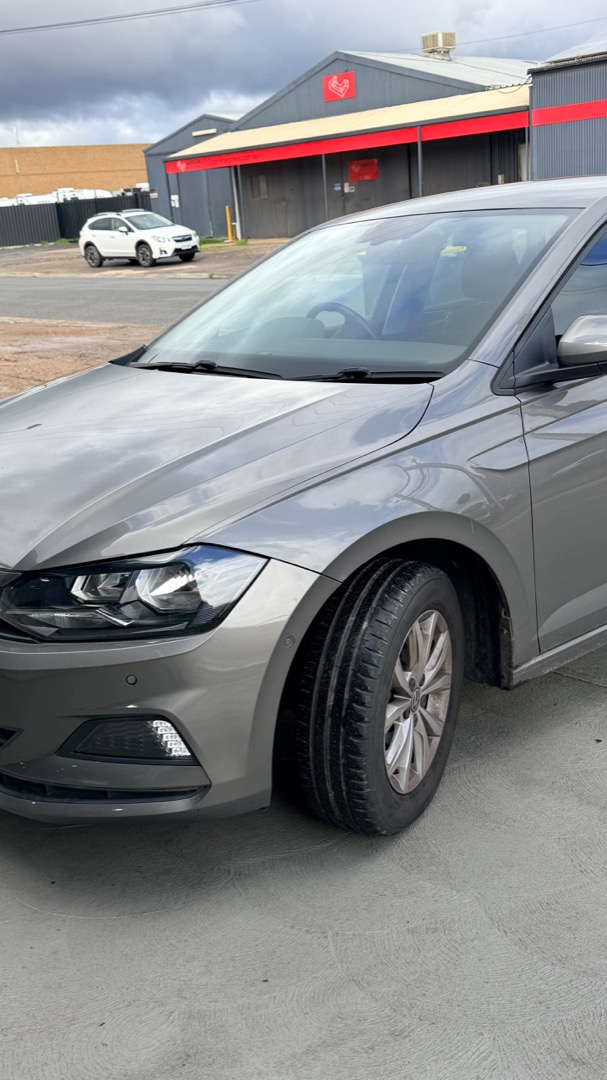 2021 Volkswagen Polo Comfortline — front, passenger side